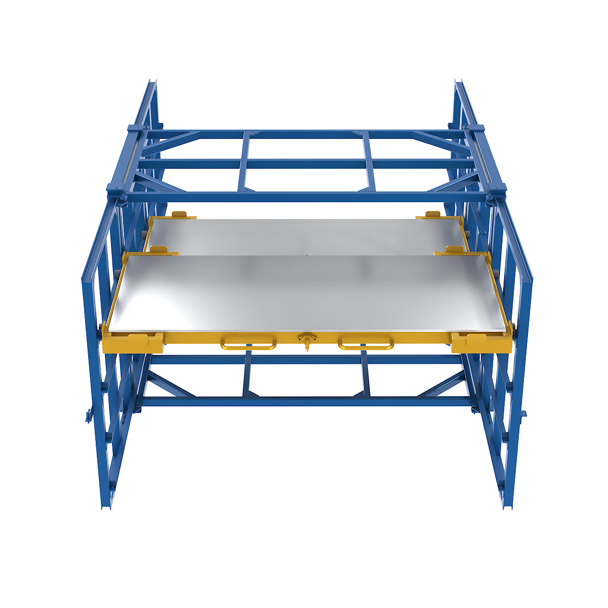 DOUBLE SIDED SHEET METAL RACK-5
