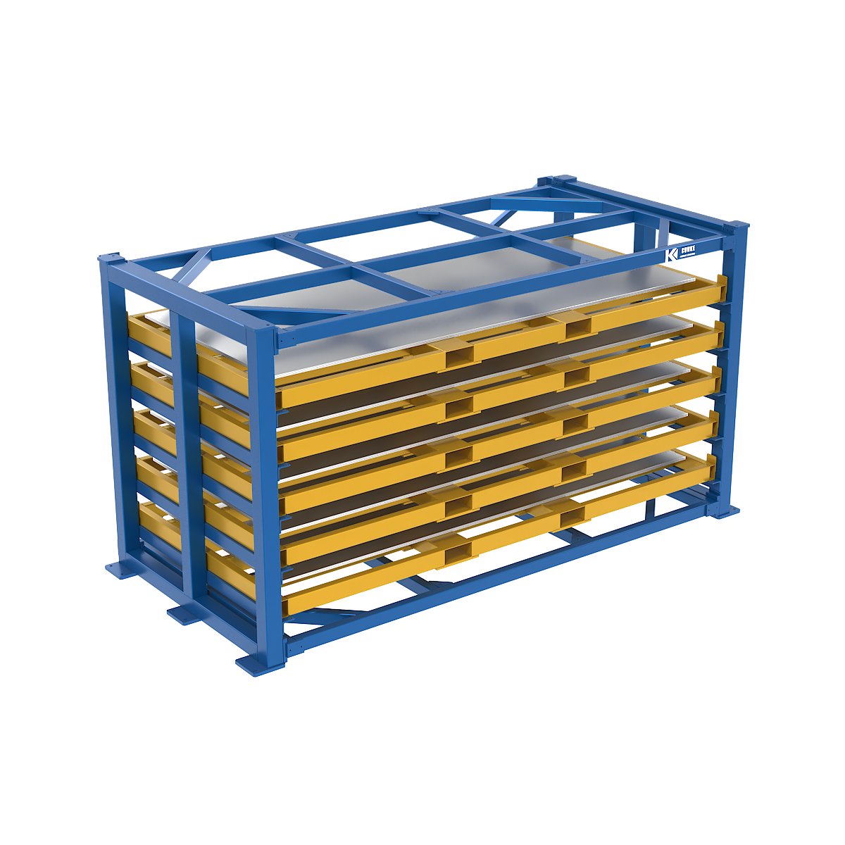 FORKLIFT SHEET METAL RACK-3