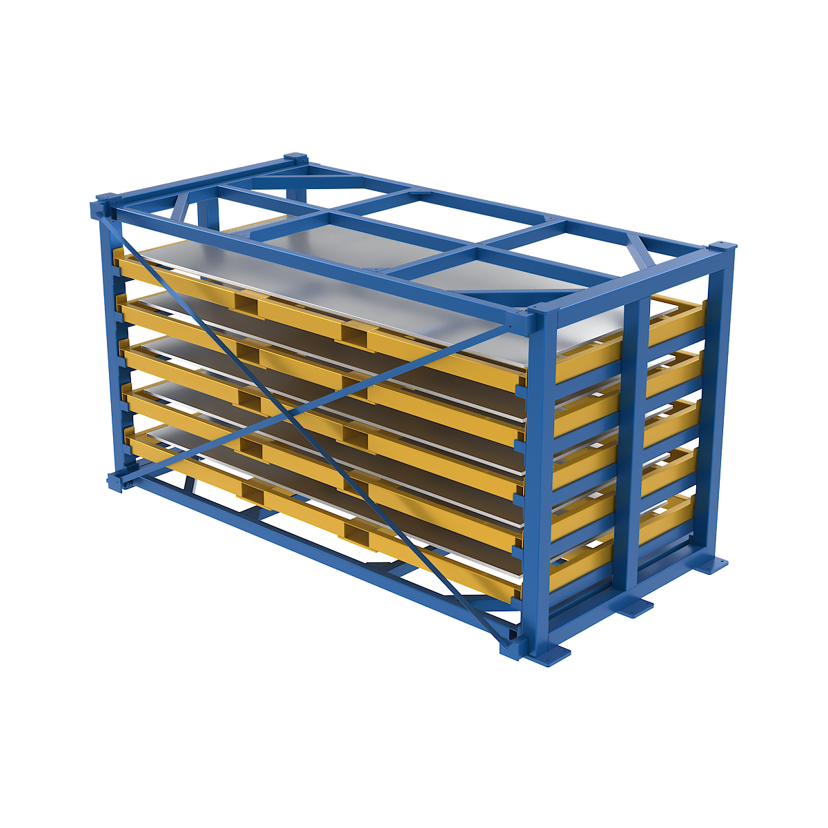 FORKLIFT SHEET METAL RACK-4