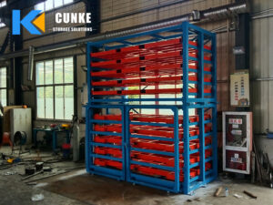 Hybrid Pipe Rack Hybrid Sheet Metal Racks - Versatile Storage Solutions