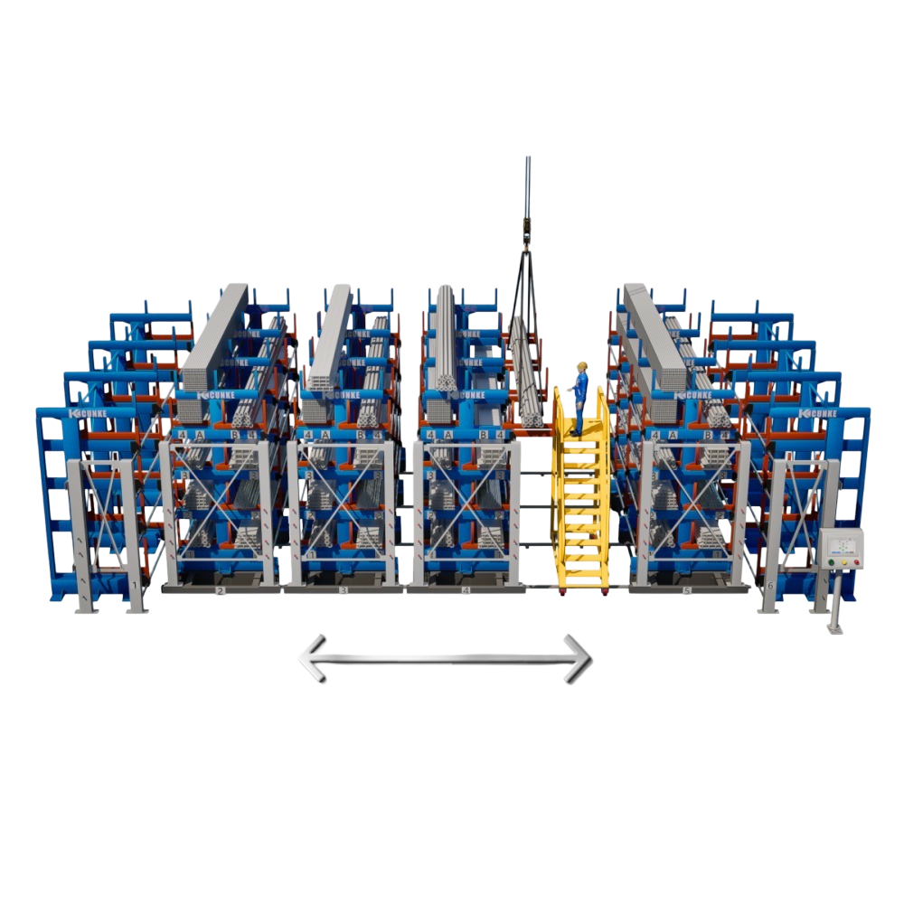 MOBILE ROLL OUT CANTILEVER RACK Image