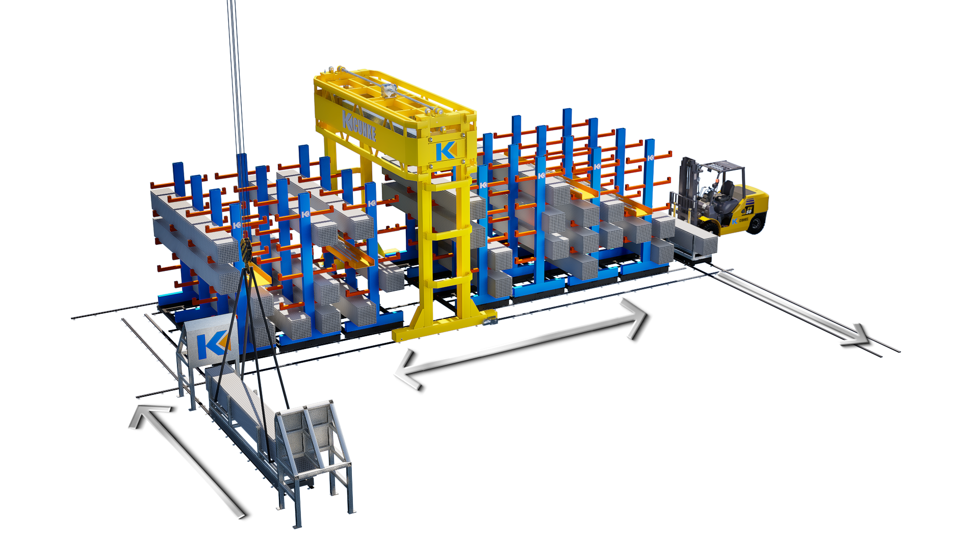 Motorized Mobile Racking
