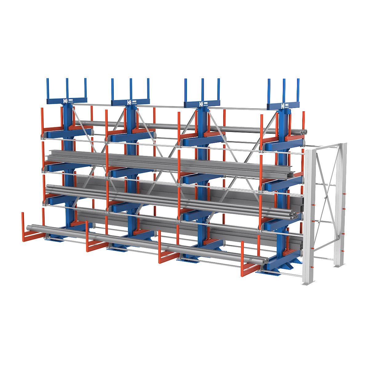ROLL OUT CANTILEVER RACK