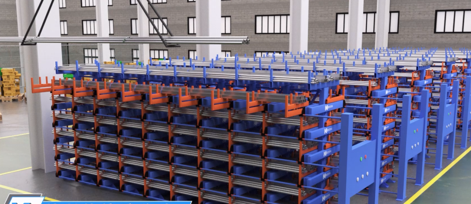 New customer success story | MOTORIZED CANTILEVER RACK