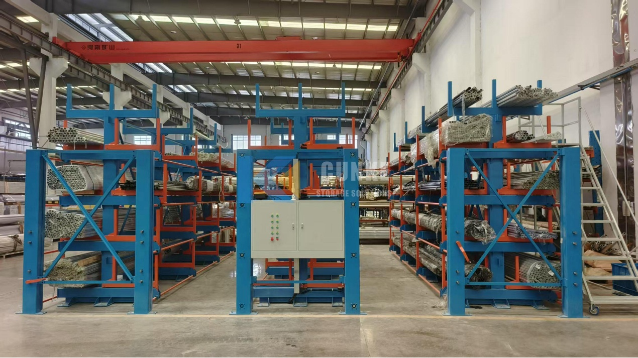 Rack Out Rack In Method Roll Out Telescopic Cantilever Racks | CK Storage