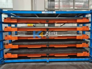 Roll-Out Sheet Metal Racks 