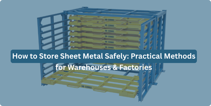 Store Sheet Metal Safely