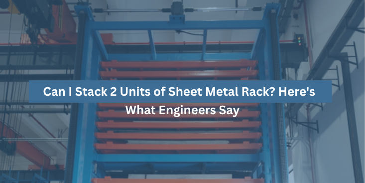 Automated sheet metal storage system