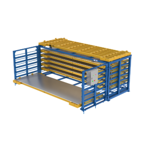 MOTORIZED SHEET METAL RACK