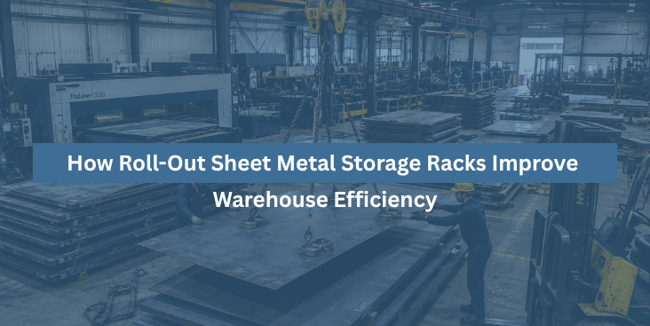 Roll-Out Sheet Metal Storage Racks